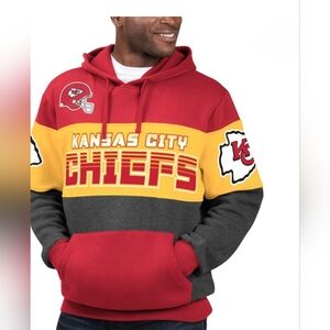 Red Kansas City Chiefs  Team Pullover Hoodie